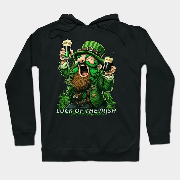 Luck of the Irish Hoodie by Toonstruction